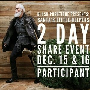 Santa's little helpers share event!